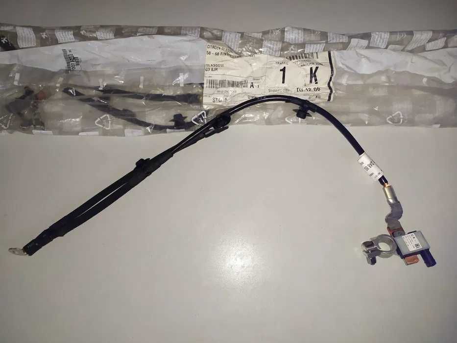 Kabel Przewód Klema Akumulatora Minusowa Bezpiecznik Peugeot 207 208