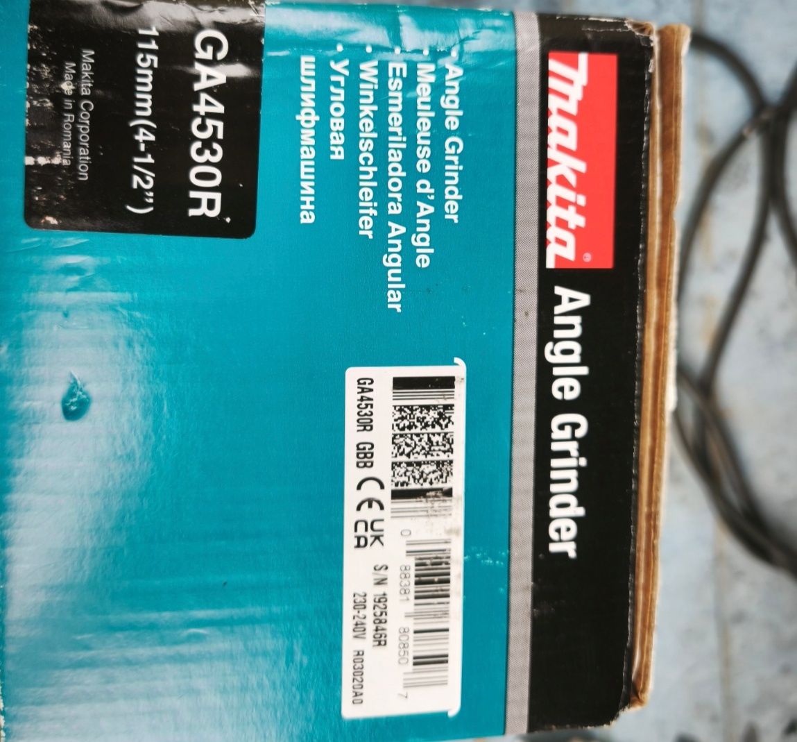 Szlifierka makita kątowa 115 mm 720 watt 110 v
