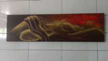 Tela pintada a mão