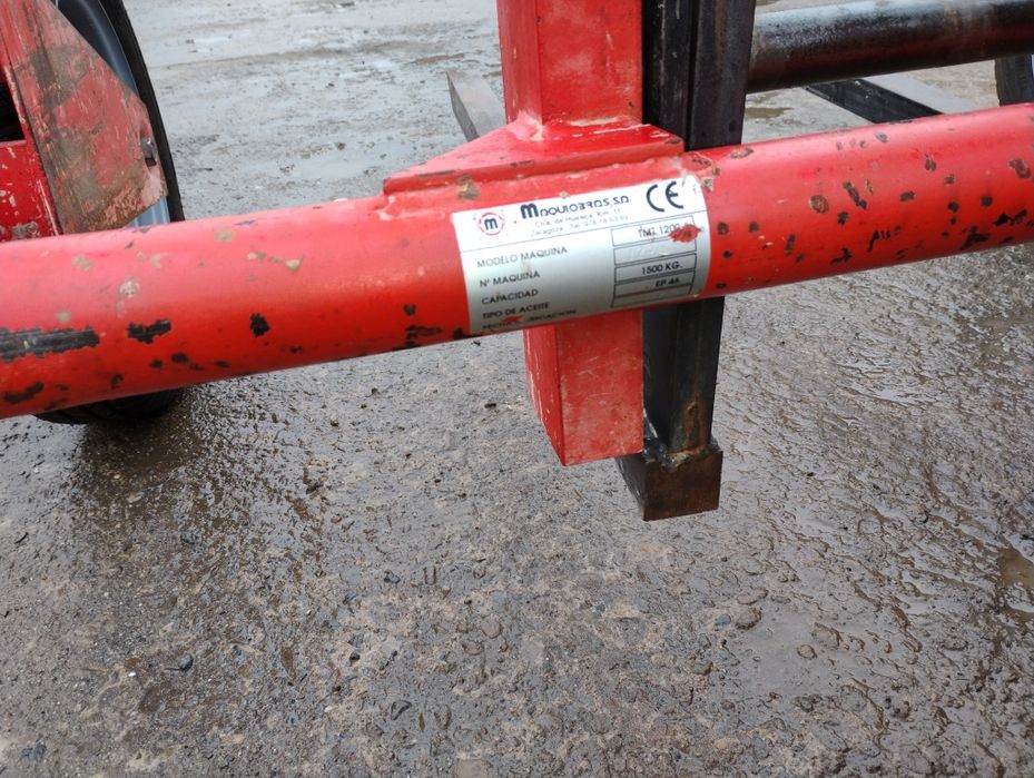 Wózek budowlany brukarski 1500 kg