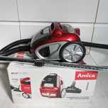 odkurzacz bezworkowy Amica Bagio Eco 900W filtr EPA mało używany!