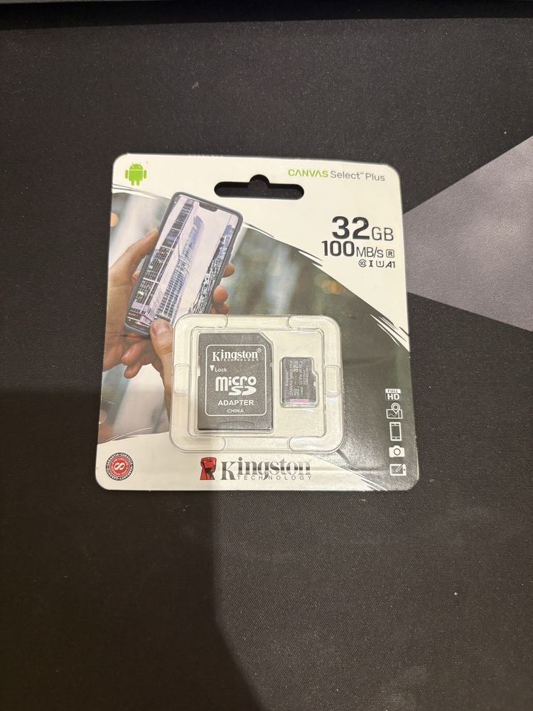 Cartão de Memória Kingstone 32 GB MicroSD