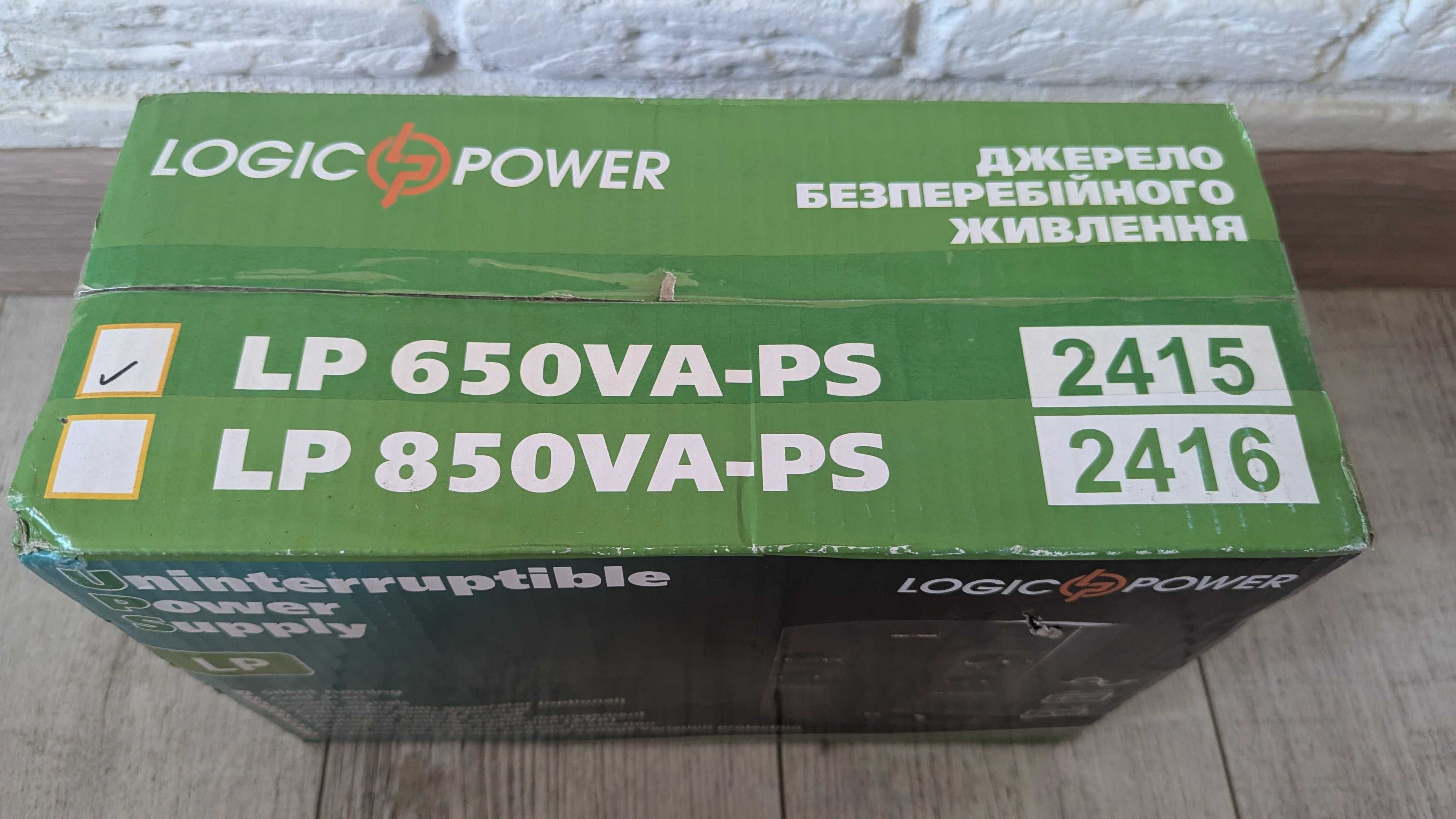 Источник бесперебойного питания (ИБП) LP 650VA-PS (390Вт)