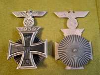 Krzyż żelazny 1914 z spange do krzyża żelaznego 1939