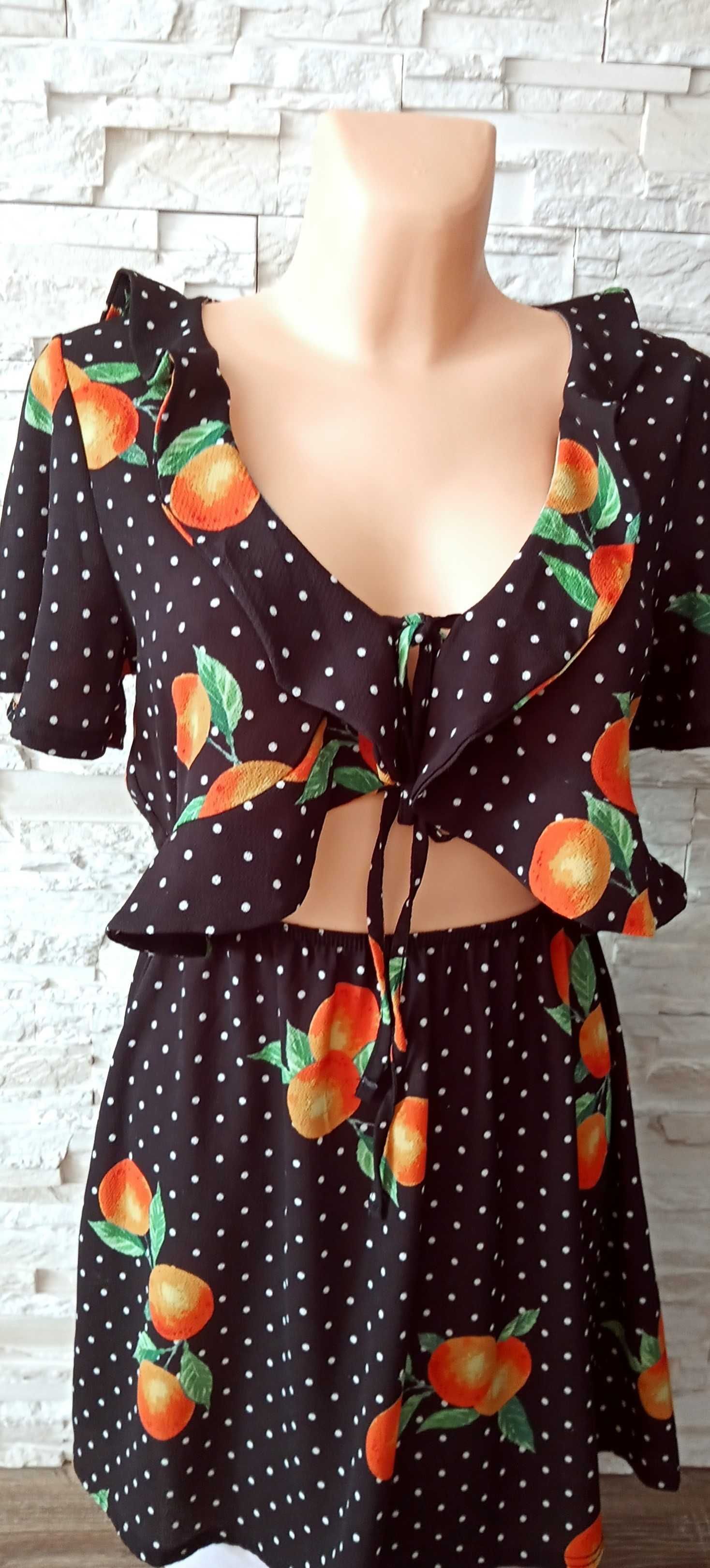 Sukienka w owoce damska letnia L/40 PrettyLittleThing
