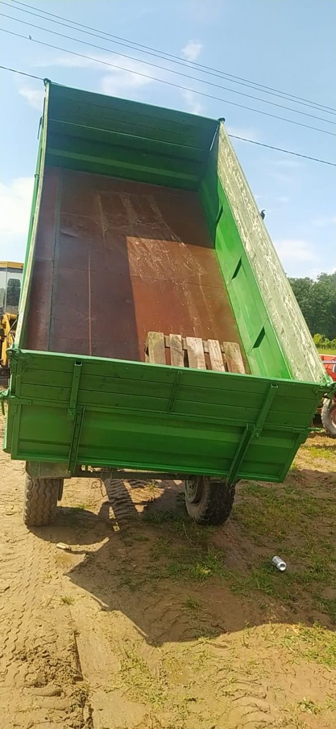 Przyczepa 8 t 3 stronny wywrot