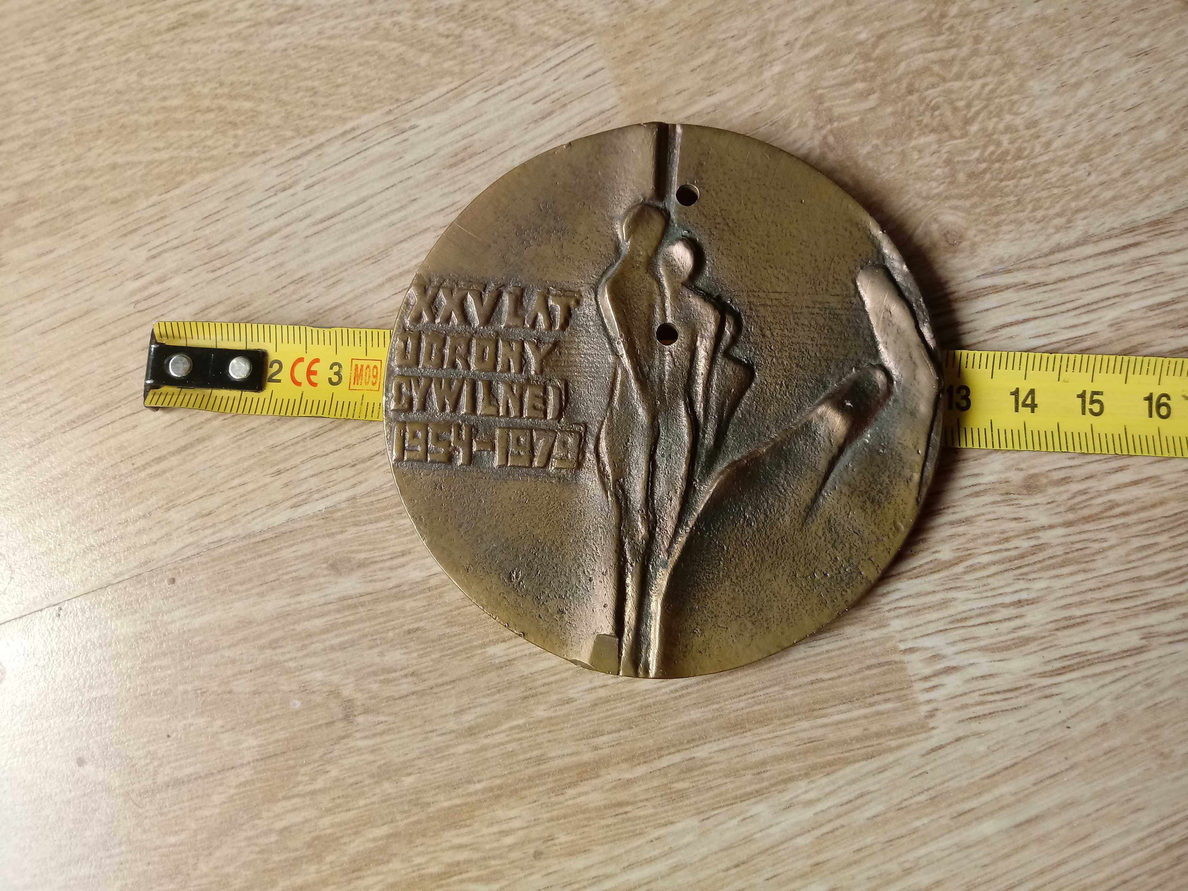 Medal Obrony Cywilnej 1979 rok Mosiężny