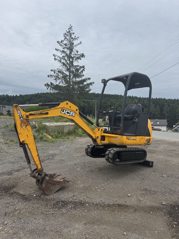 Mini koparka jcb 8014 kubota 2015 rok bobcat e25 case 1.5 tony zamiana