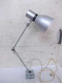 Stara industrialna lampa warsztatowa loft vintage