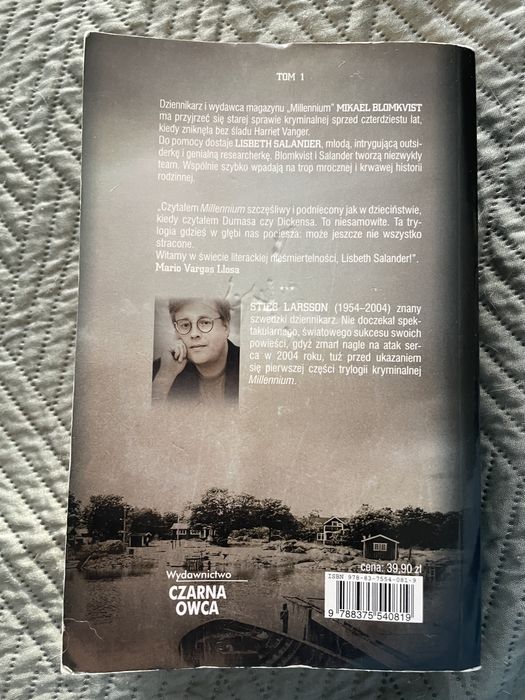 Stieg Larsson Mężczyźni Którzy nienawidzą kobiet