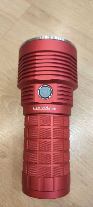 Фонарик Convoy 4X18A SBT90.2 красный