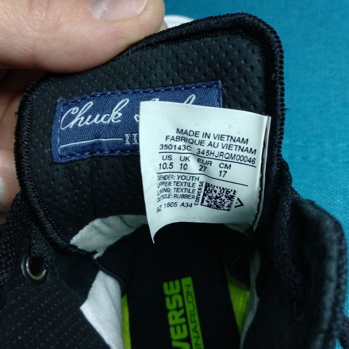 Детские Кеды Converse All Star - Оригинал! EUR 27, UK 10, 17 см