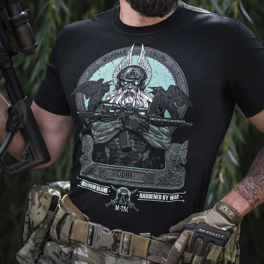 M-Tac футболка з принтом (Keep Calm,  Zero Tolerance, Odin, Лента)