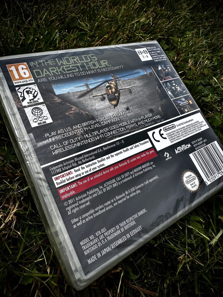 Zelda majora Majora's mask 3d 3ds i call of duty modern warfare 3 DS