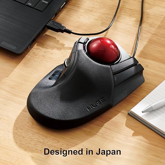 Elecom M-HT1URBK – precyzyjna mysz Trackball do gier i biura!