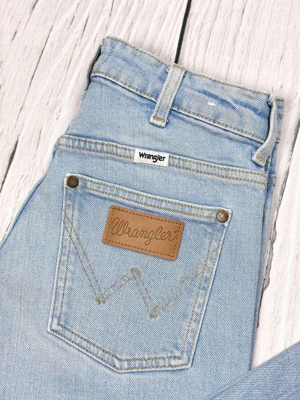Wrangler Retro Skinny Jeansy Rurki Damskie Wysoki Stan r. W24 L32