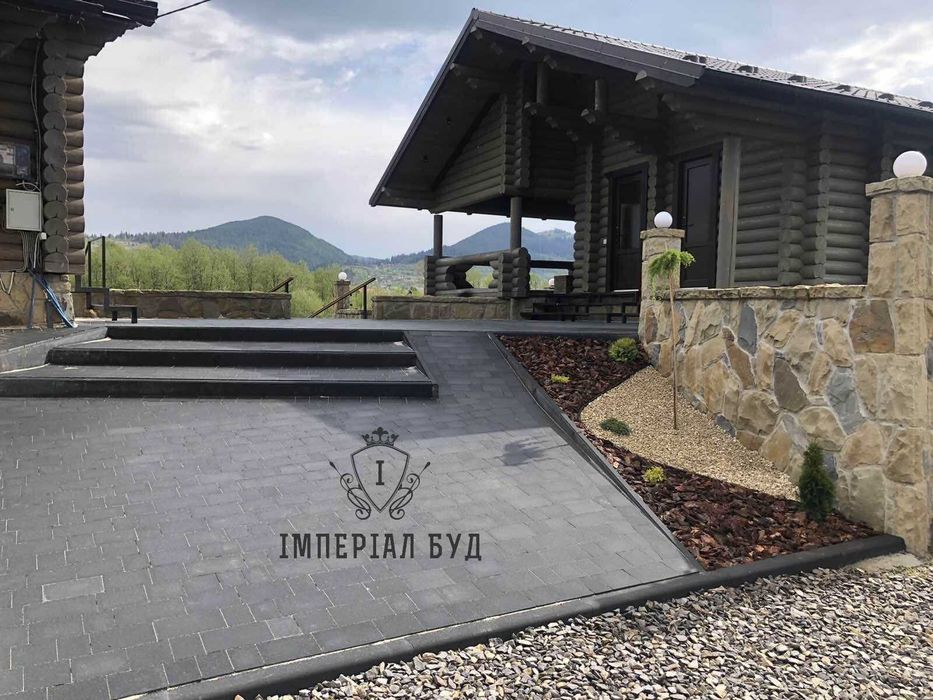 Продаж та Укладання бруківки МІЙ ДВІР, ОЗОН! Монтаж тротуарної плитки!