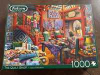 Puzzle Falcon The Quilt Shop pasmanteria 1000