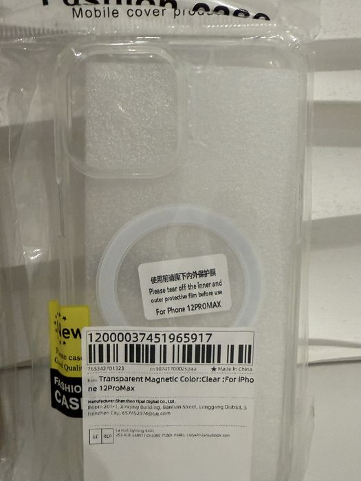 Etui Case pokrowiec rózne modele 5 szt iPhone 12 pro Max