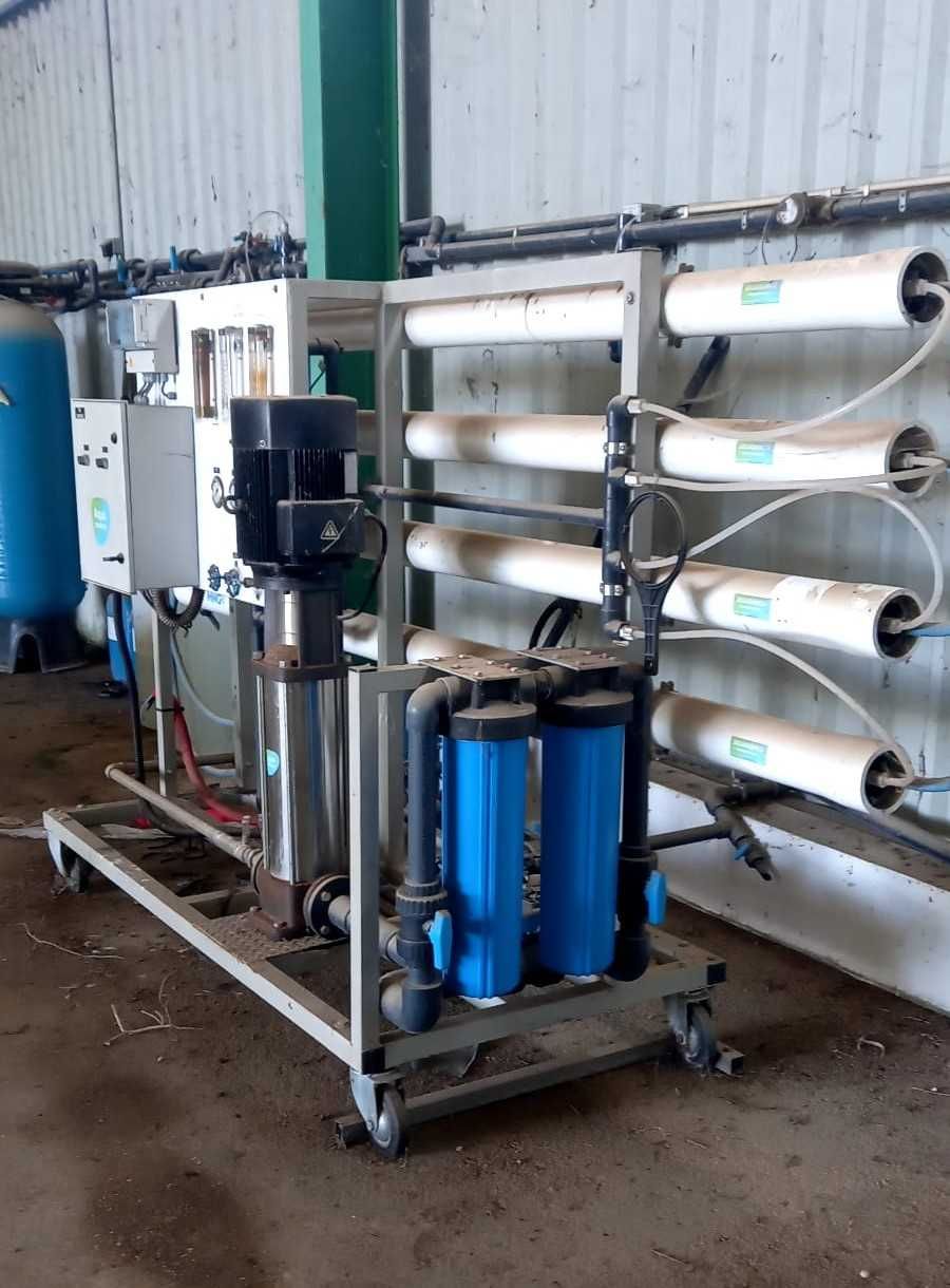 Sistema de tratamento de águas por Osmose/Osmose inversa