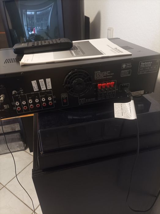 Amplituner Technics SA-GX130, pilot, papiery, super!