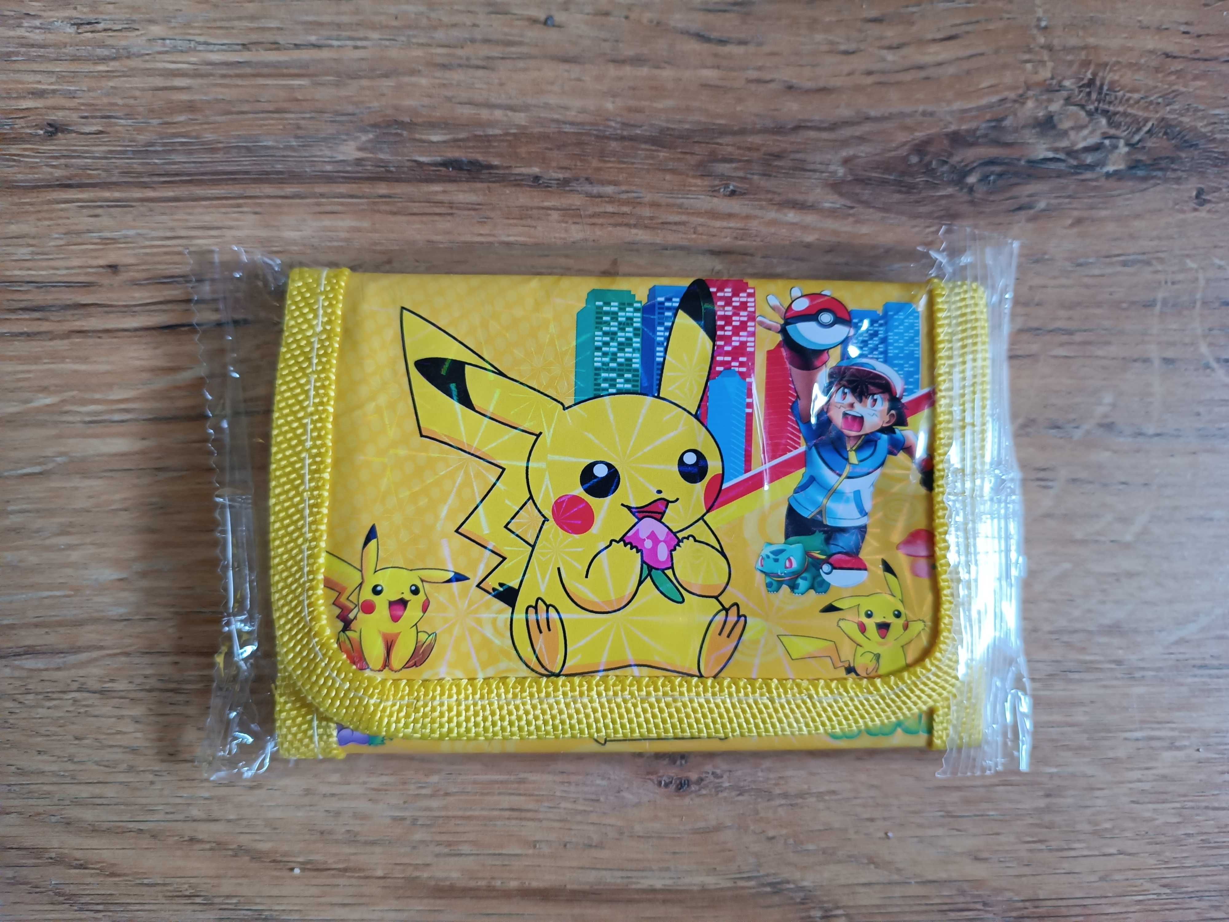 Portfel Pikachu Pikaczu Pokemon Nowy