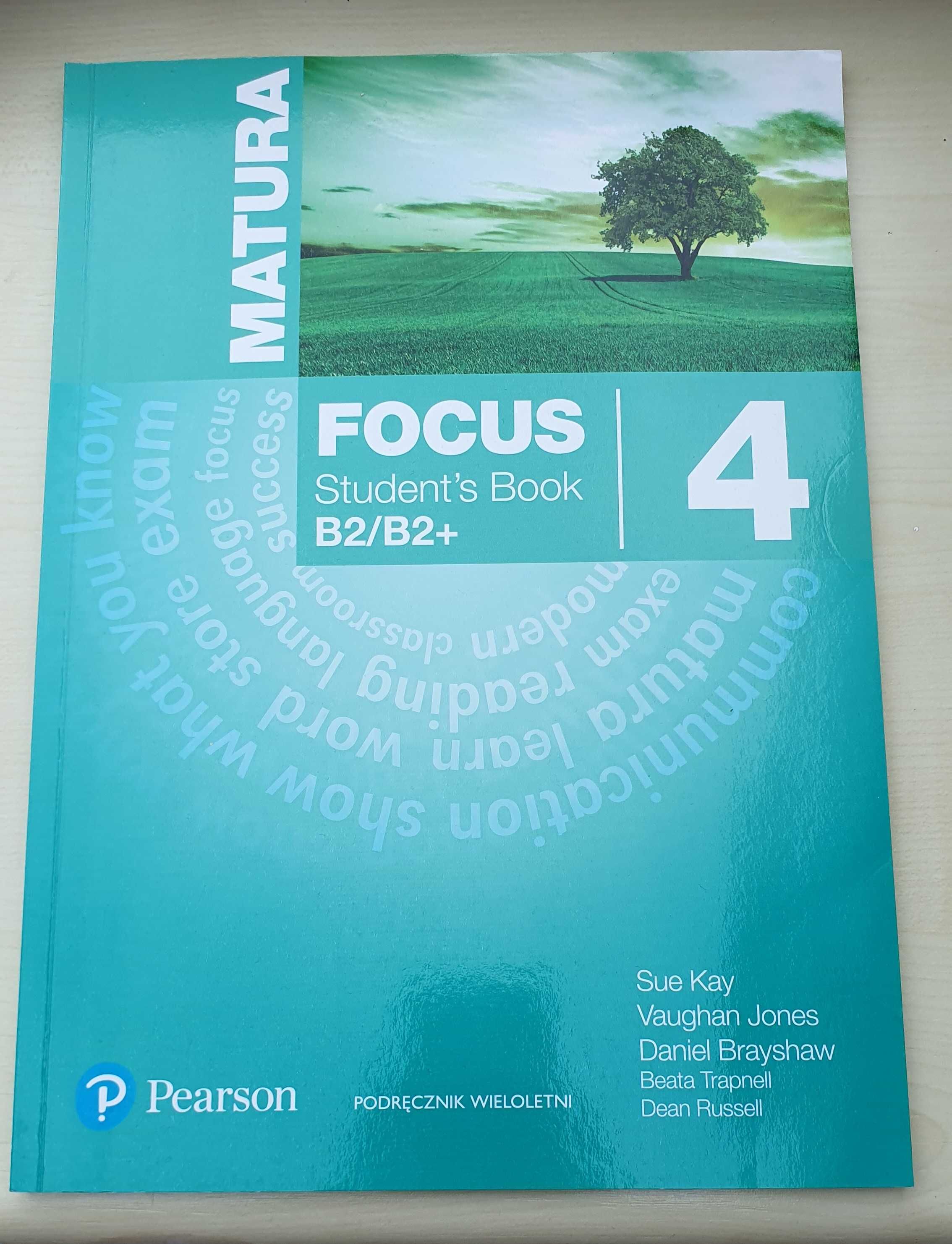 Focus 4 - matura B2/B2+ - podręcznik wieloletni do języka angielskiego