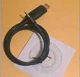 Programator radiotelefonów ICOM, USB-> jack 3,5 mm, OPC478  kabel