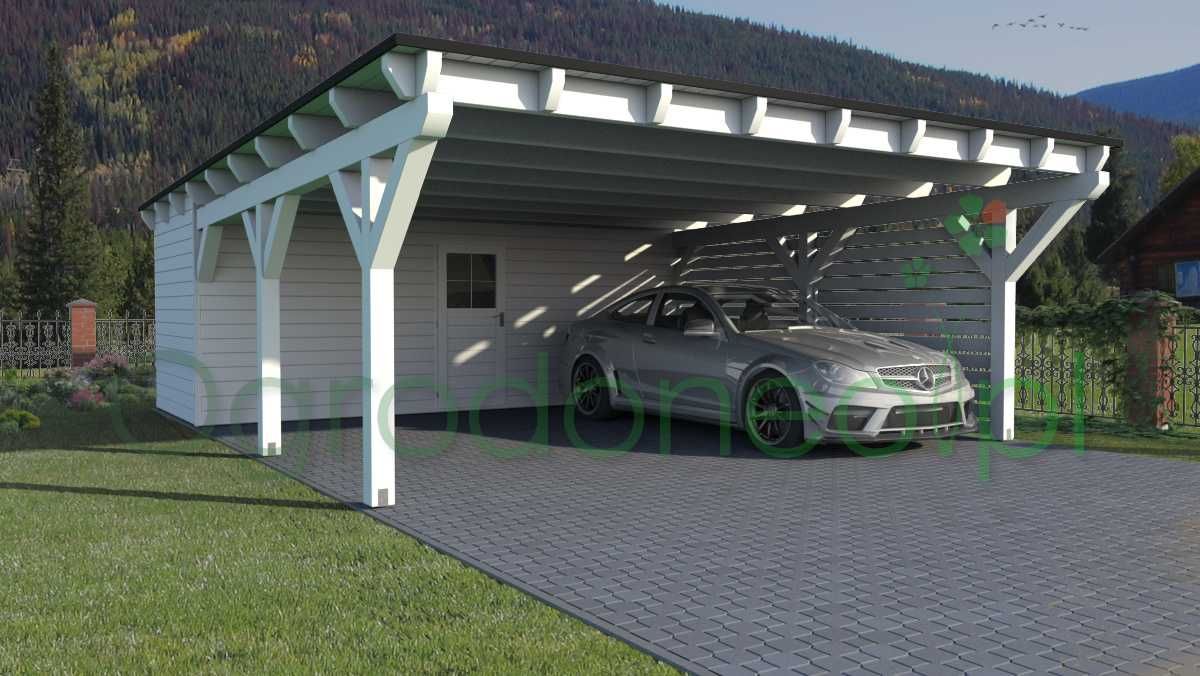 Wiata Garażowa Rekreacyjna Samochodowa Carport PRODUCENT