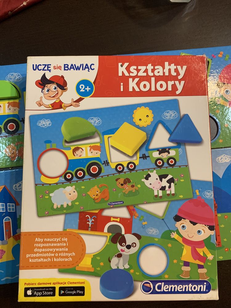 Ucz się i bawiąc, kształty i kolory