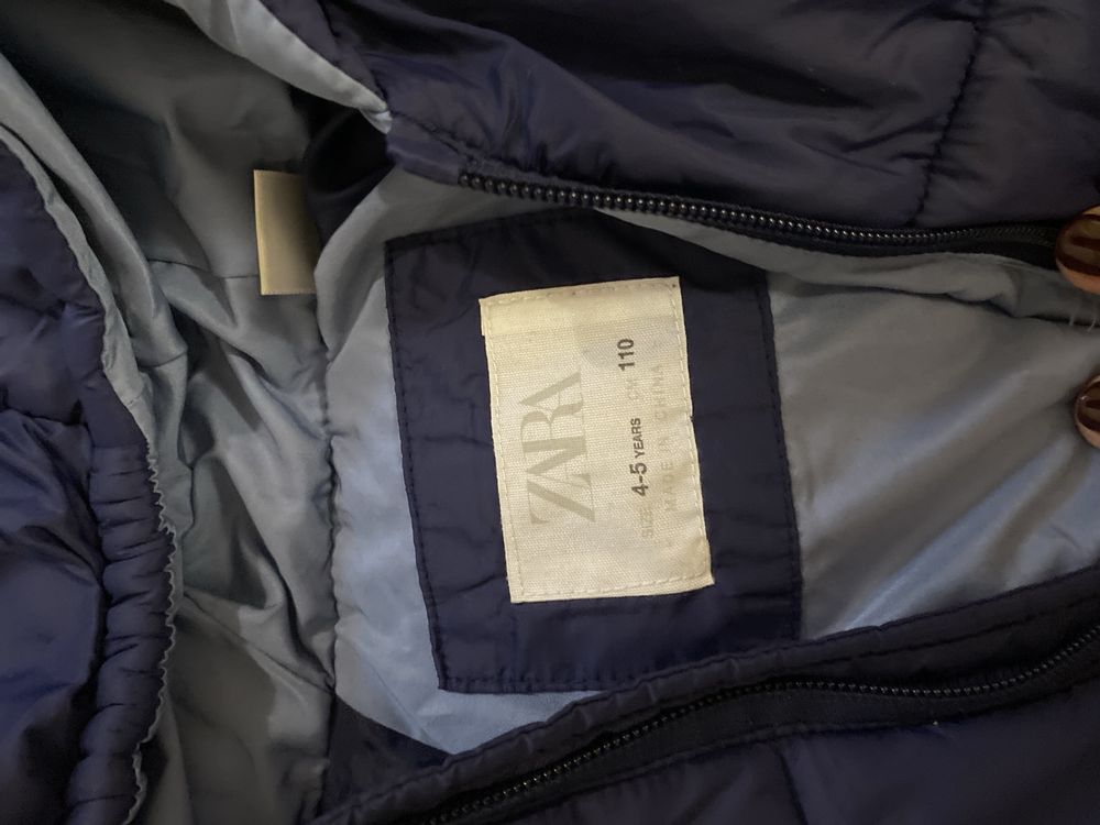 Куртка на мальчика zara