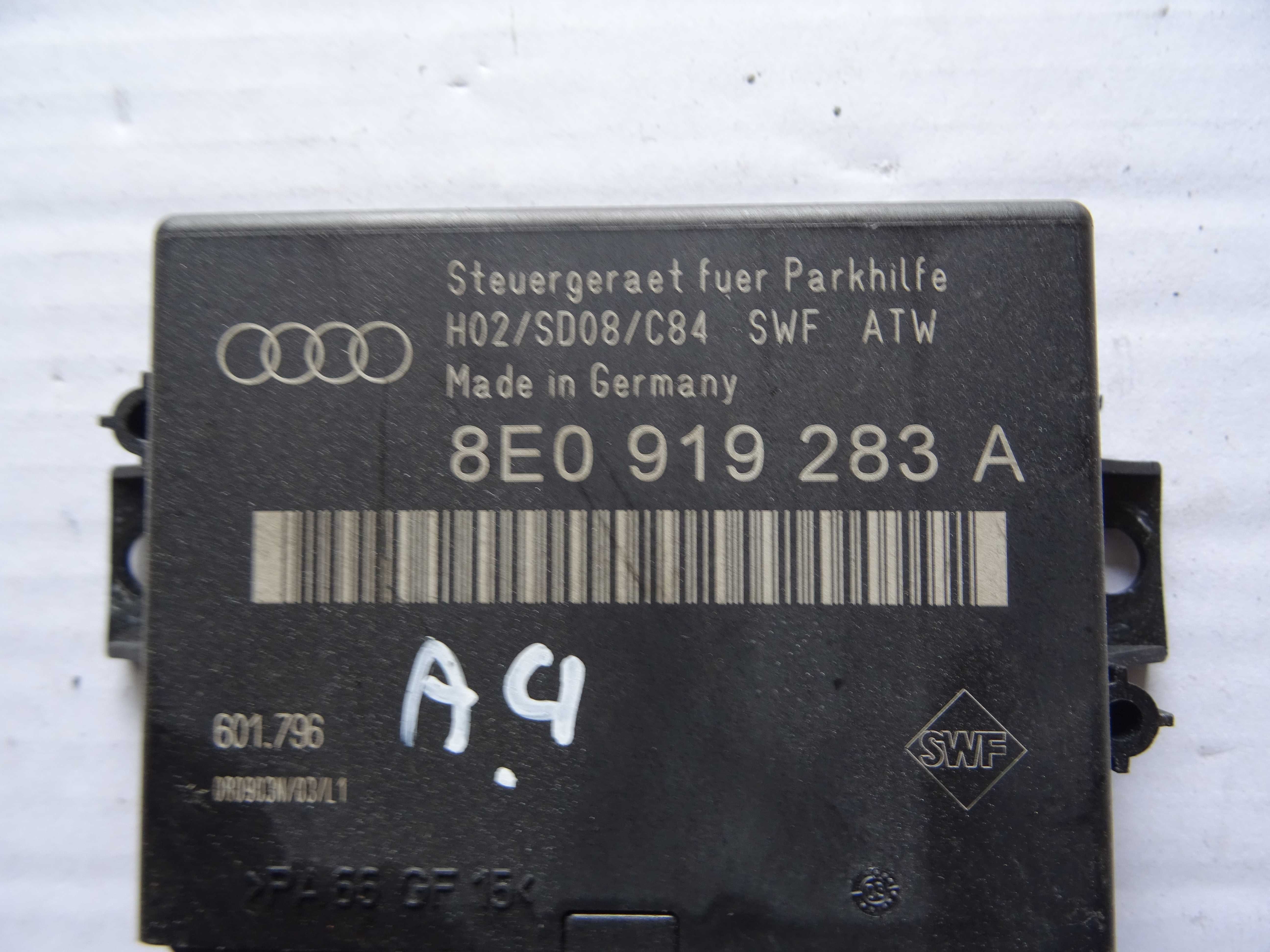 Moduł Sterownik Czujników Parkowania PDC Audi A4 B6 Cabrio