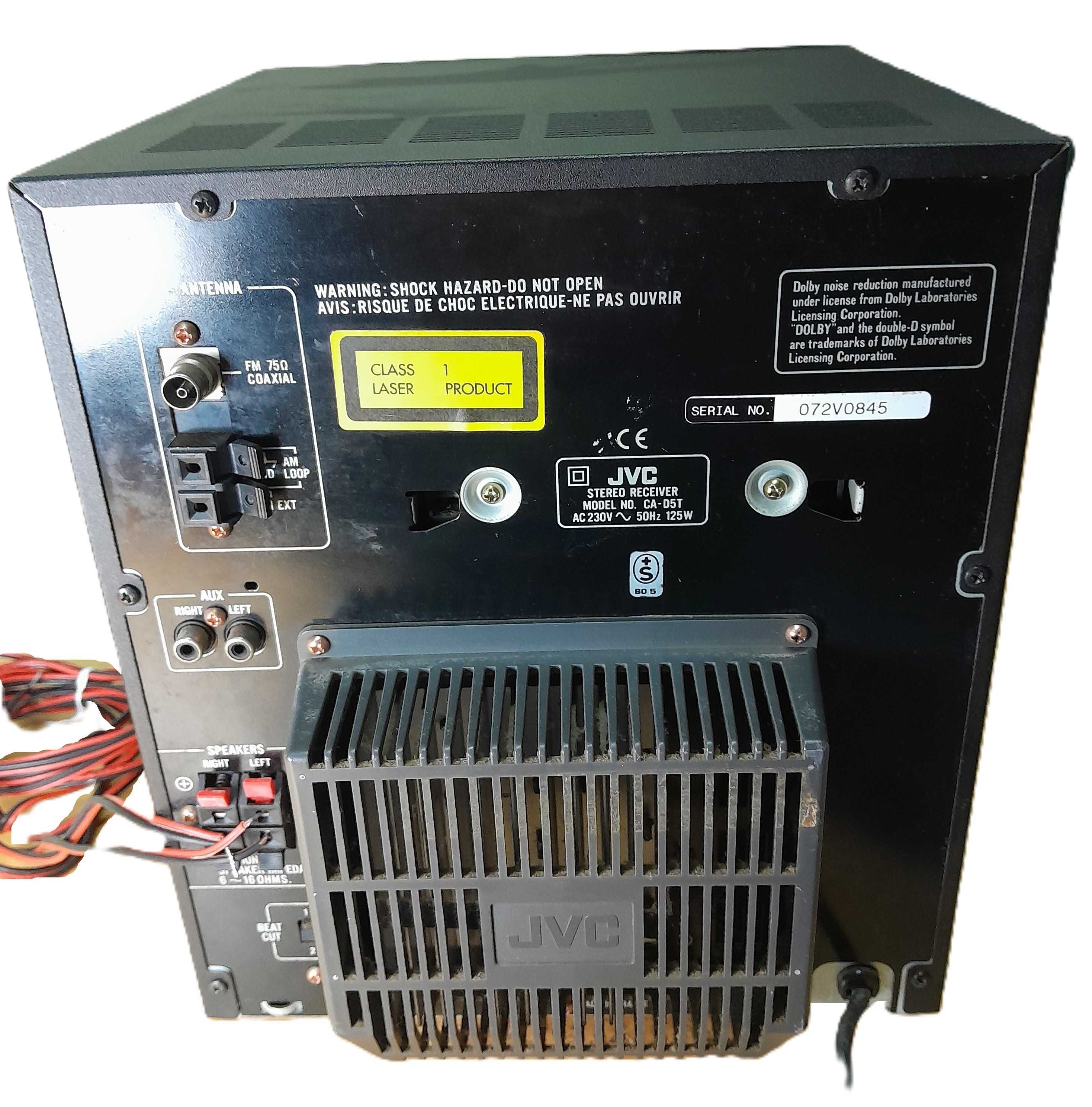 Aparelhagem JVC CA-D5T