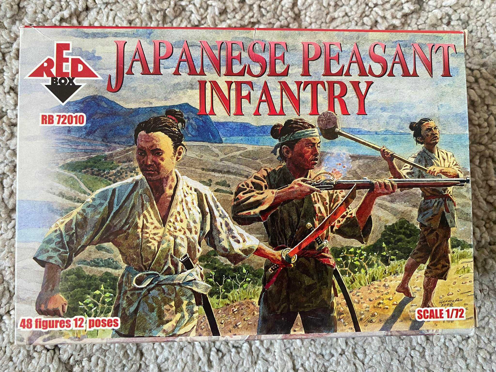 RedBox 72010 Japanese Peasant Infantry