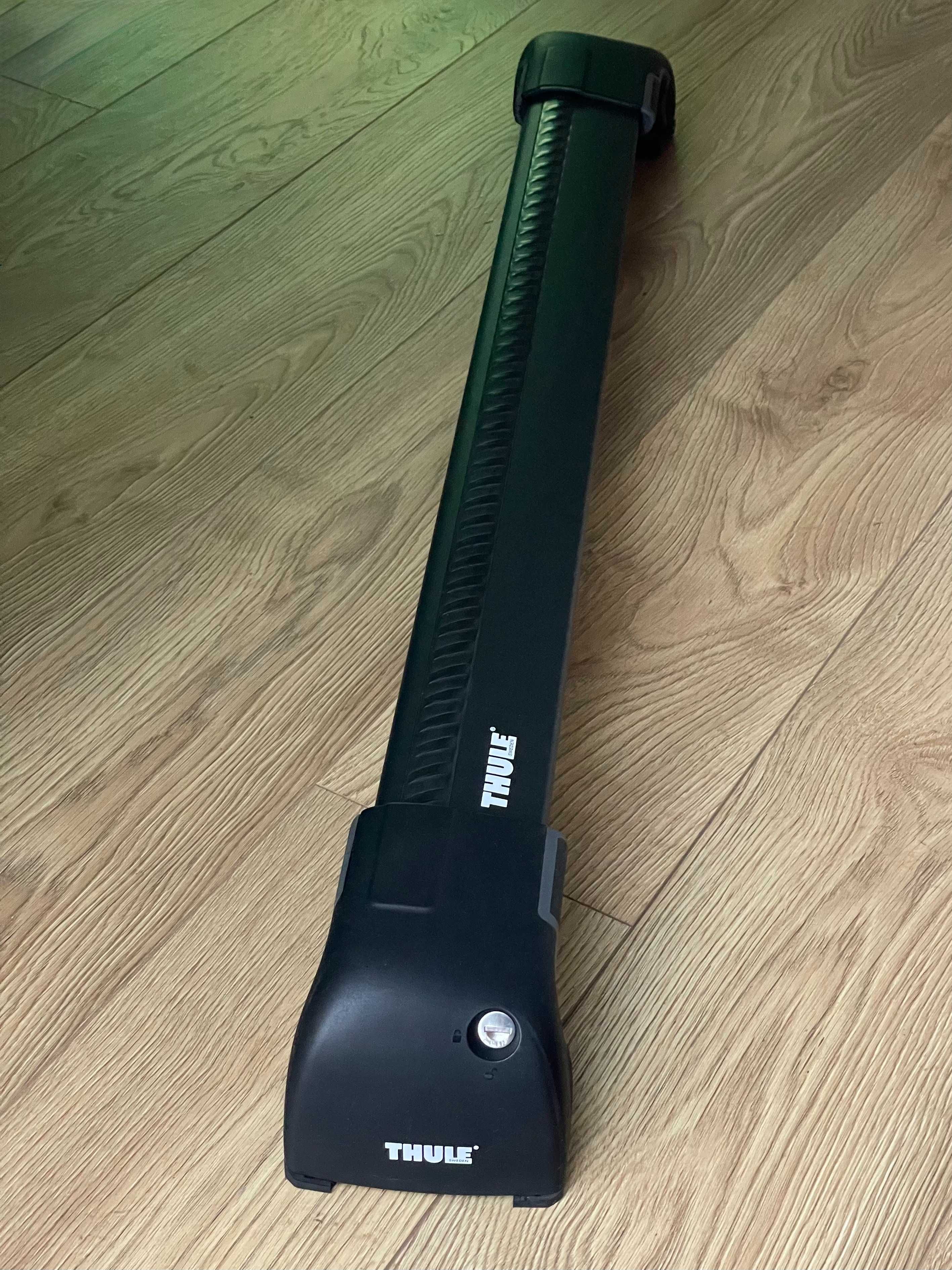 Barras de Tejadilho Thule WingBar Edge Preto 86 cm – Conjunto Completo
