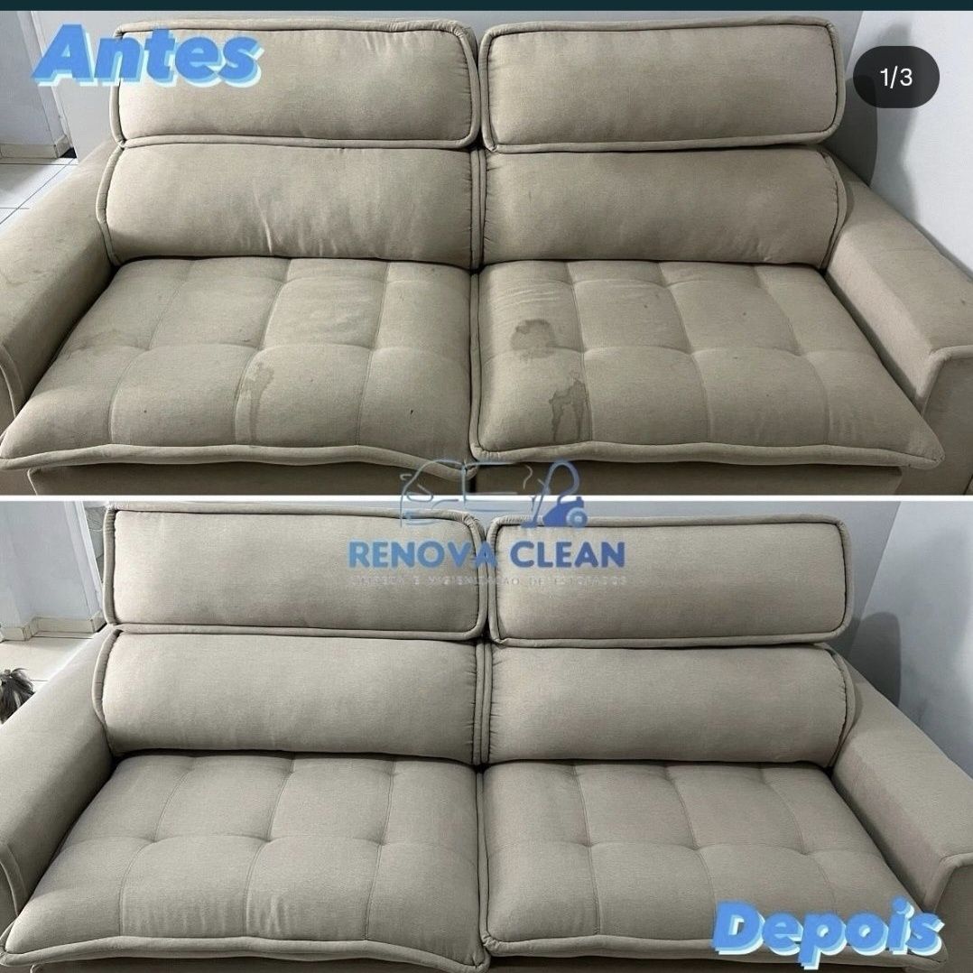 Limpeza e higienizaçao de estofados
Seu sofá está sem brilho, com man