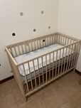 cama de bebê + colchão