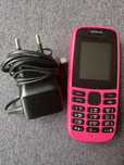 Мобильный телефон Nokia 105 на 2 симки  SIM , цвет розовый