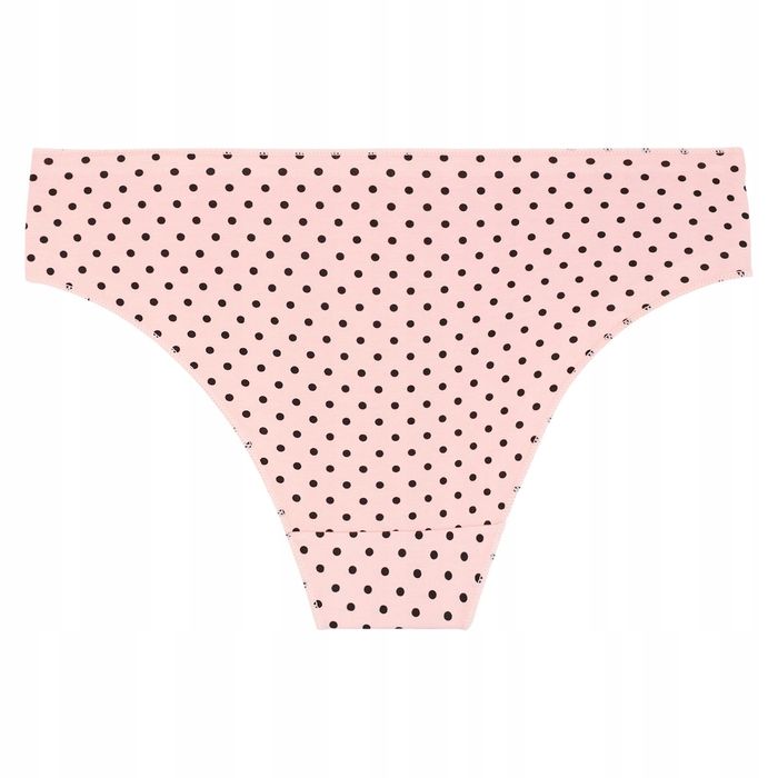 Figi Damskie Bawełniane Bez Gumki Klasyczne Majtki  3-Szt. Moraj XL