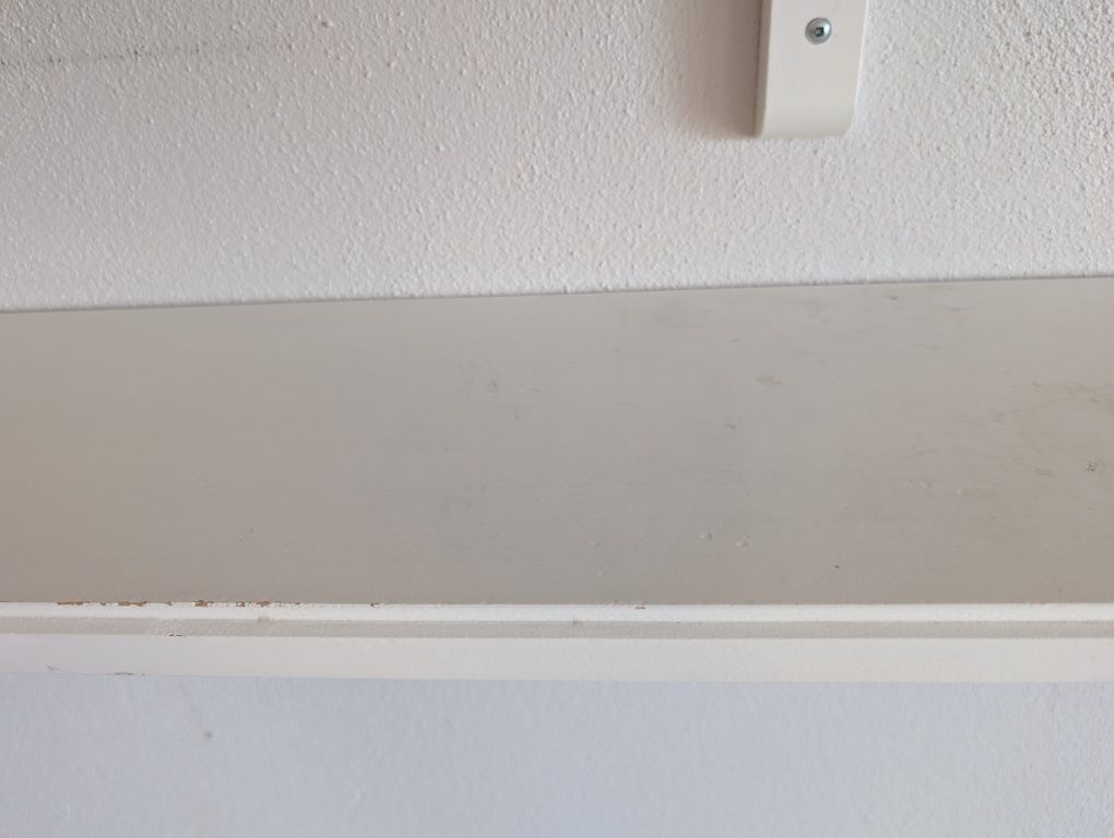 Półka ścienna biała Ikea używana