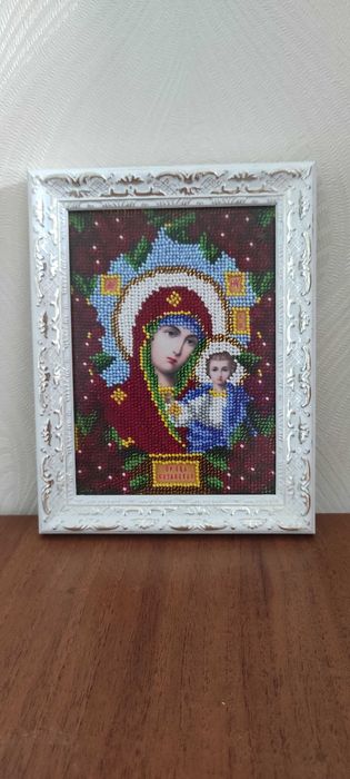 "Казанська" вишита бісером