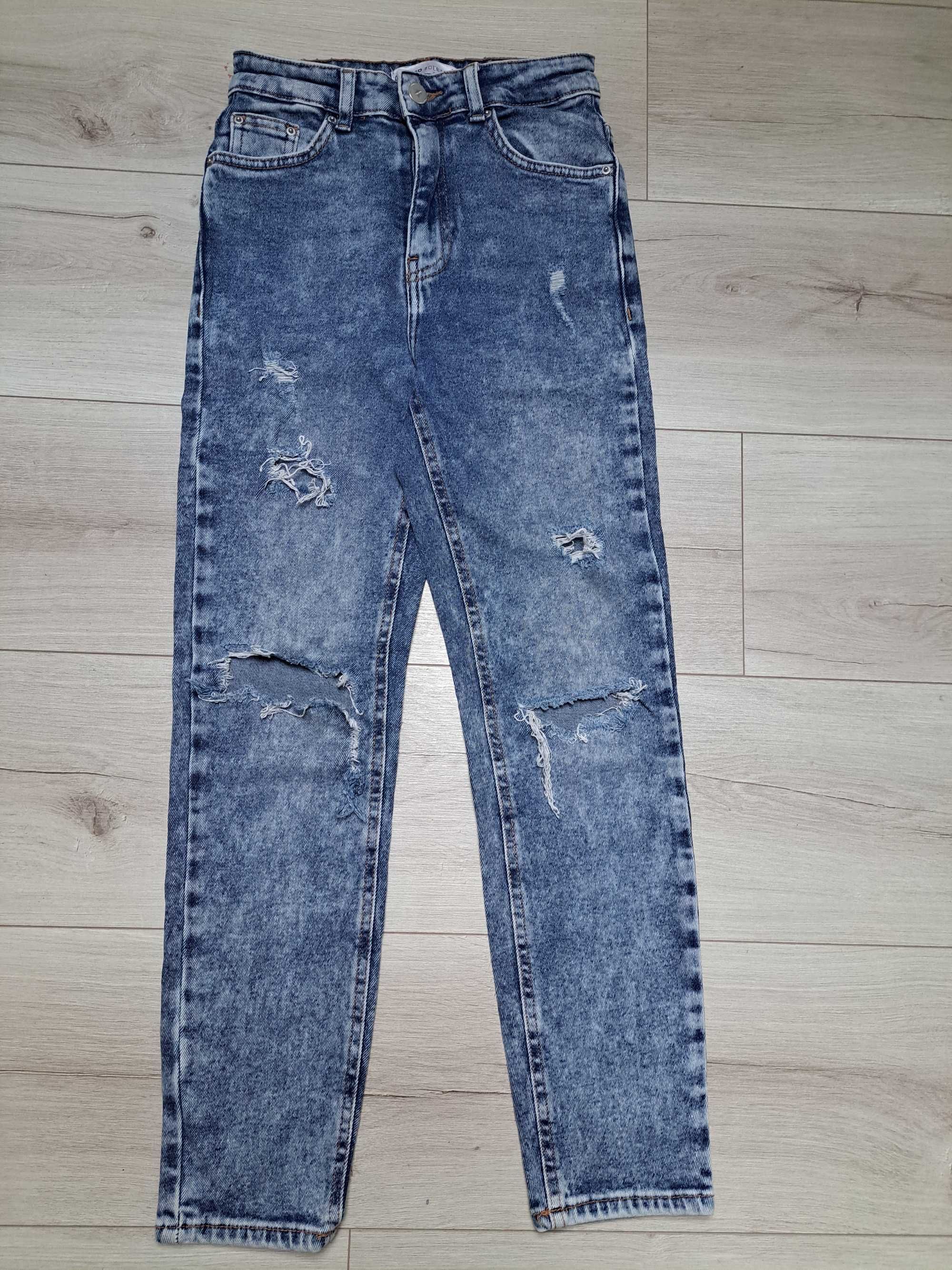 Spodnie jeansowe Cropp 32/xxs