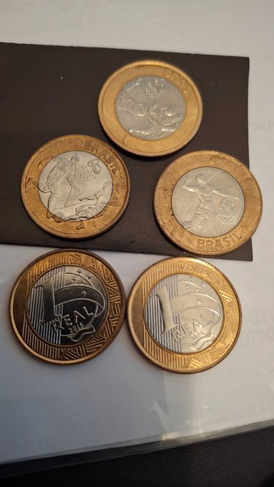 Moedas comemorativas olimpiadas no brasil 2016