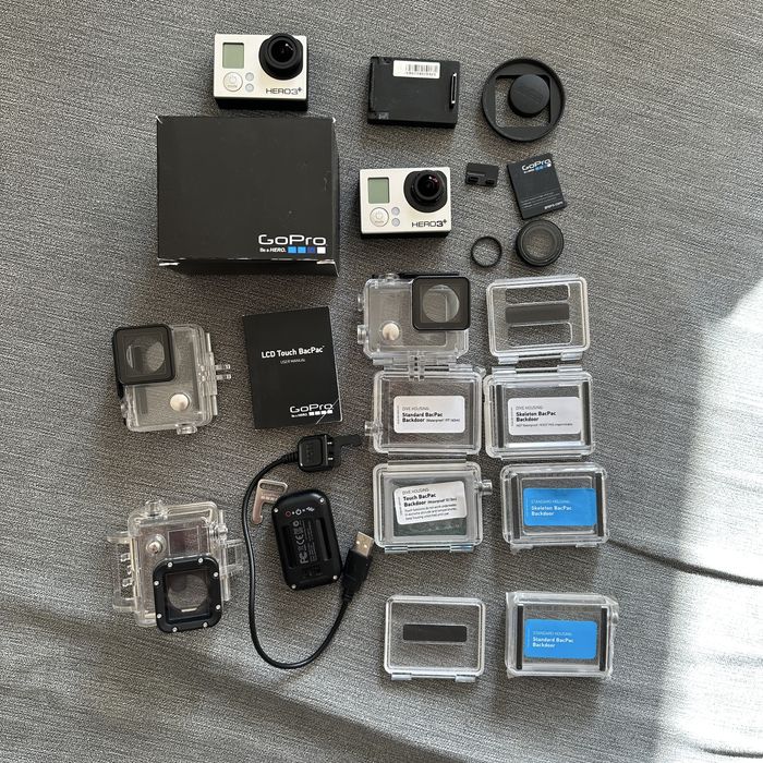 GoPro 3+ Black 4К, GoPro 3+ Silver та колекційні аксесуари