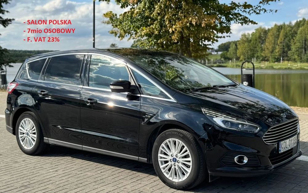 Ford S-Max FORD S-max 2.0 TDCi 180KM FV23% prywatny 7os. salon Polska automat
