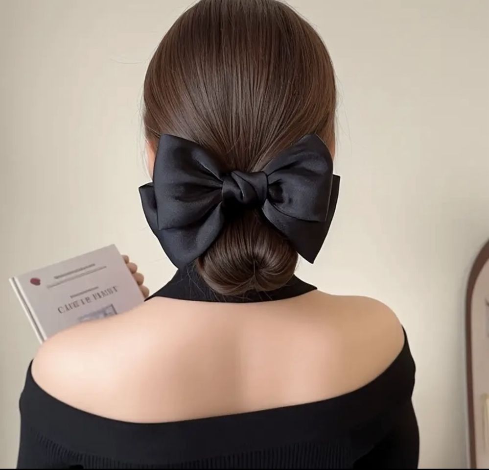 Gumka scrunchie kokarda