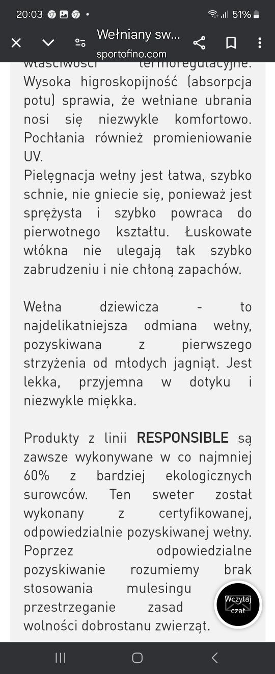 OKAZJA!!! BOSS Sweter z wełny dziewiczej roz M