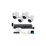 ZESTAW 4 Kamer IP Dahua 8mpx IPC-HDW1839T-A-IL-0280B-S6 + DYSK 1TB