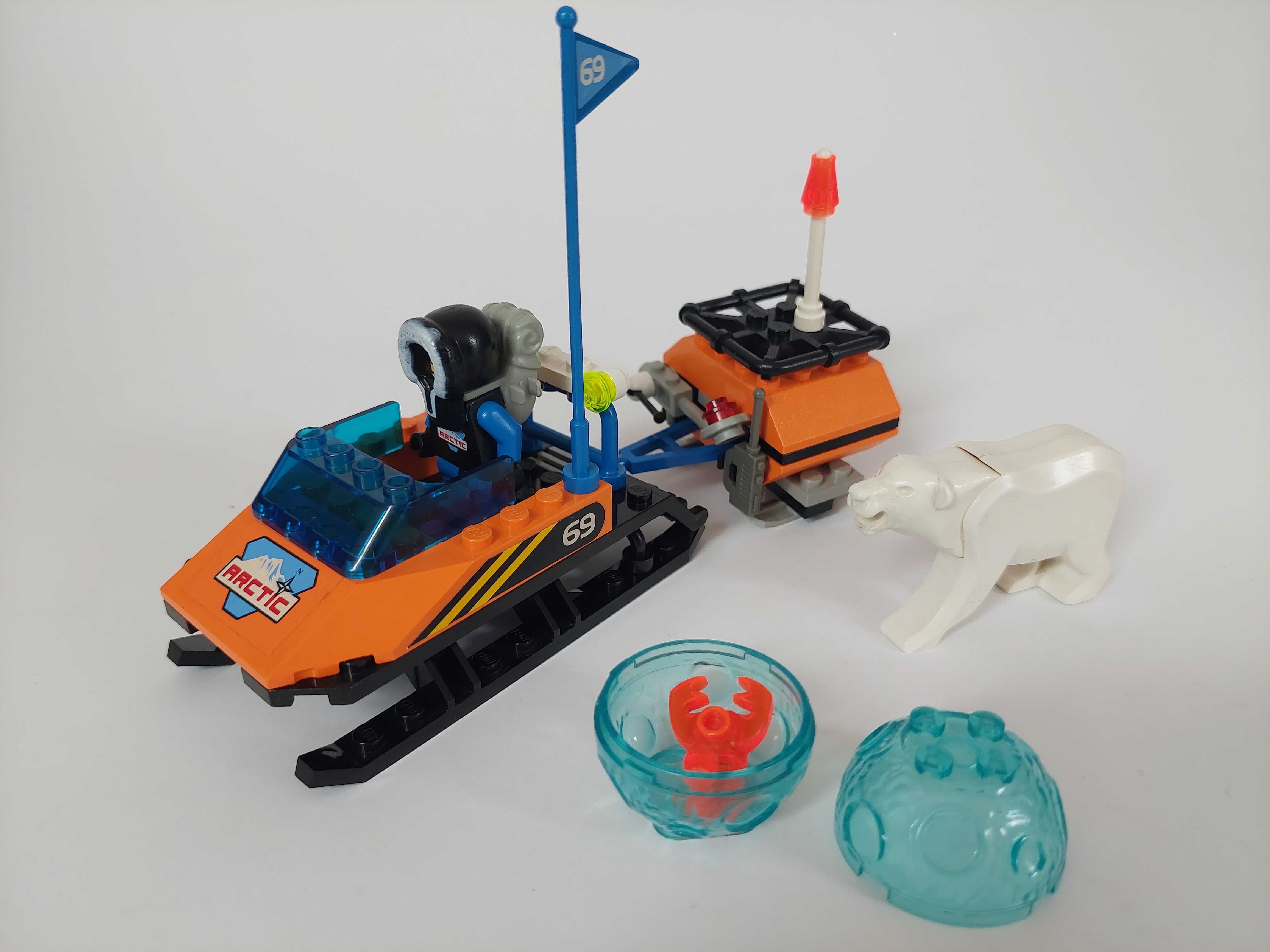 Lego Arctic 6586 Polar Scout z niedźwiedziem - 2000 r. komplet