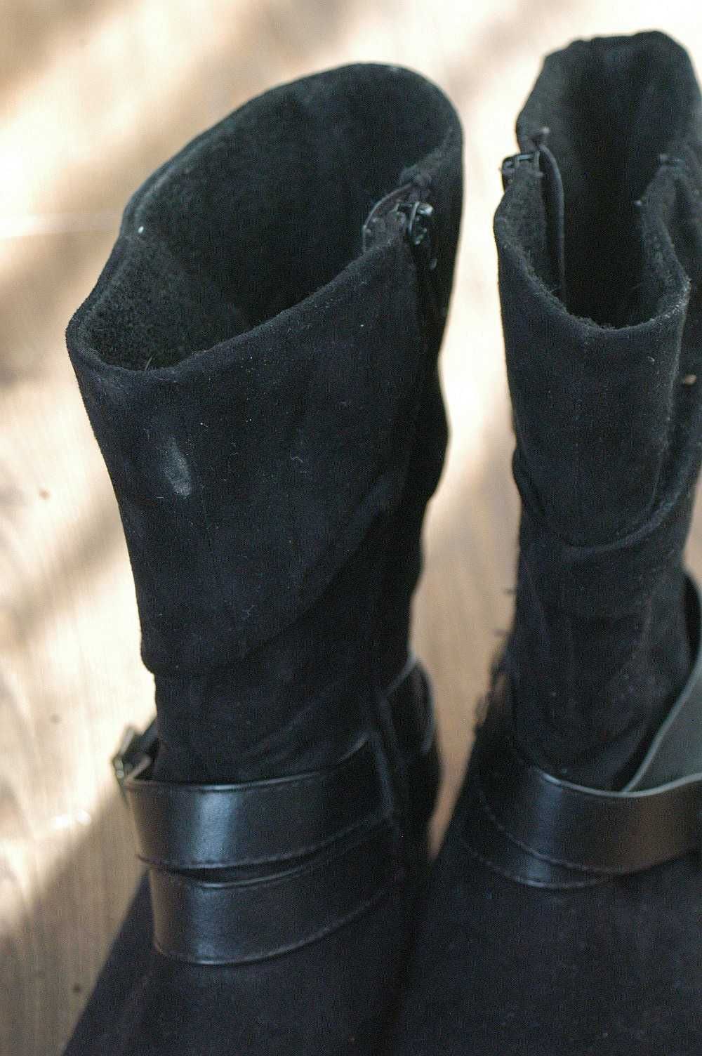 czarne botki damskie Graceland - rozmiar 36